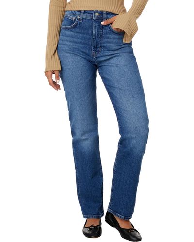 Madewell '90s Straight Jeans In Barlow Wash - Blue