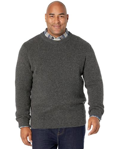 L.L. Bean Classic Raggwool Crew Sweater Regular - Gray