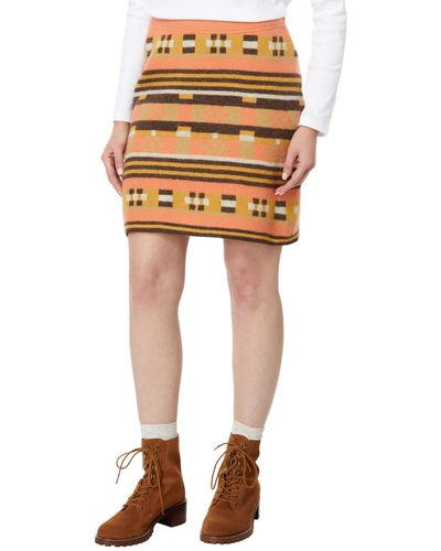 Toad&Co Heartfelt Sweater Skirt - Yellow