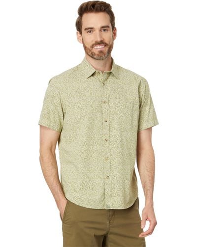 UNTUCKit Cotton Short-sleeve Byers Shirt - Green