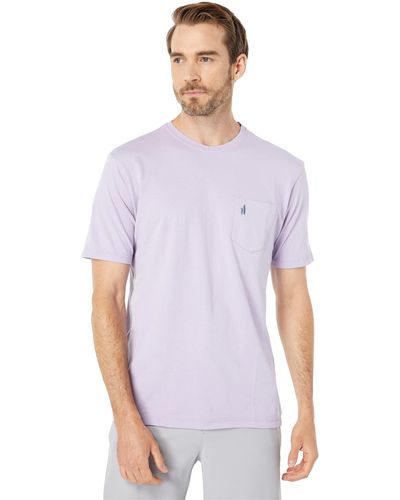 Johnnie-o Dale Crew Neck T-shirt - Purple