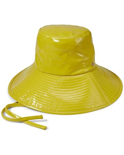 Kate Spade Long Brim Rain Bucket Hat - Yellow