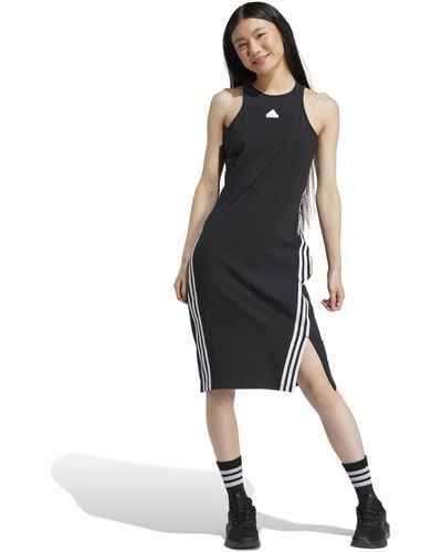 adidas Future Icon 3-stripes Dress - Black