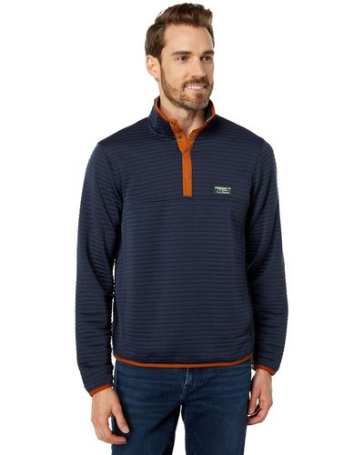 L.L. Bean Airlight Knit Pullover - Blue