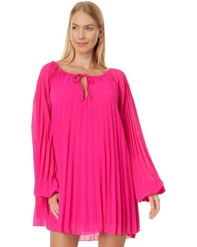 Line & Dot Kayla Mini Dress - Pink