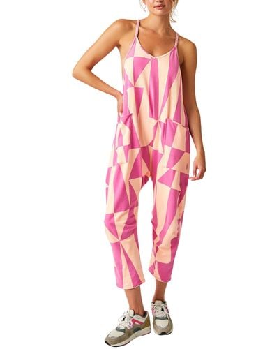 Fp Movement Hot Shot One-piece Printed - Natural