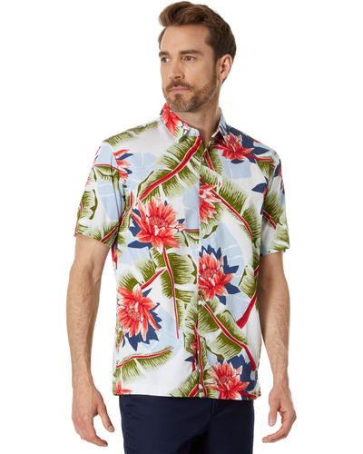 Superdry Vintage Hawaiian Short Sleeve Shirt - White