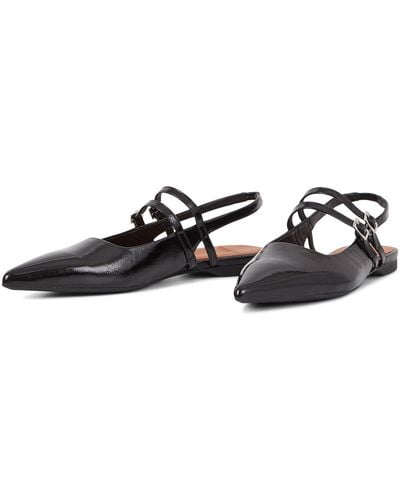 Vagabond Shoemakers Hermine Patent Leather Maryjane Flat - Black