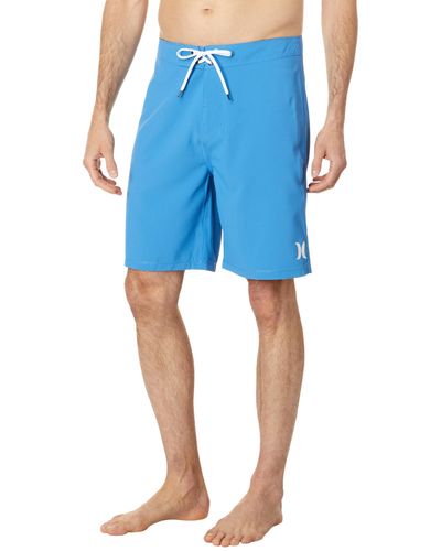 Hurley One Only Solid 20 Boardshorts - Blue