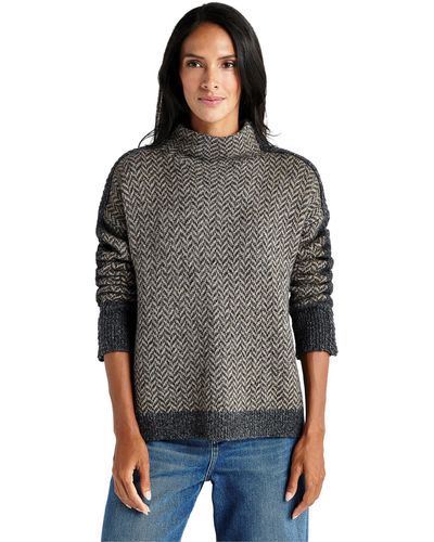 Splendid Aria Turtleneck Sweater - Gray