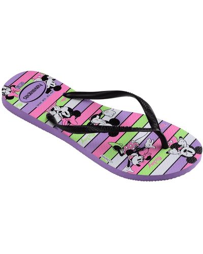 Havaianas Slim Disney Flip Flop Sandal - Purple
