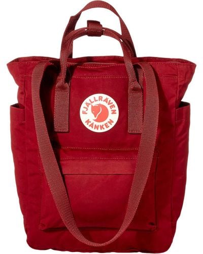 Fjallraven Tote - Red