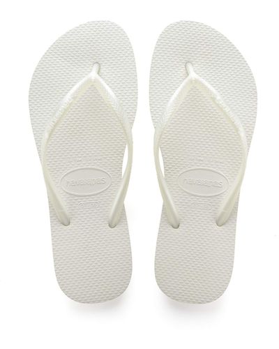 Havaianas Slim Flip Flop Sandal - White