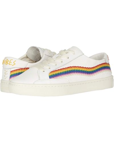 Soludos Rainbow Wave Sneaker - White