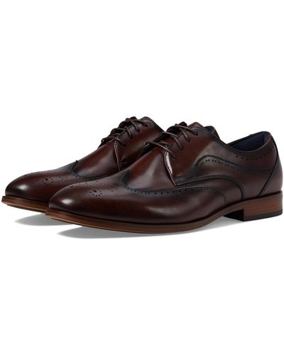 Stacy Adams Brayden Wing Tip Lace-up - Brown