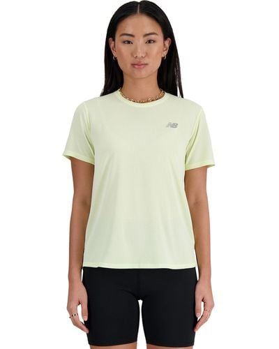 New Balance Athletics T-shirt Heather - Green