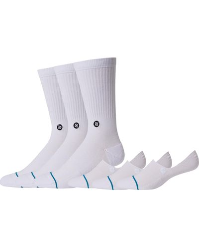 Stance Icon Mixed 6-pack - White