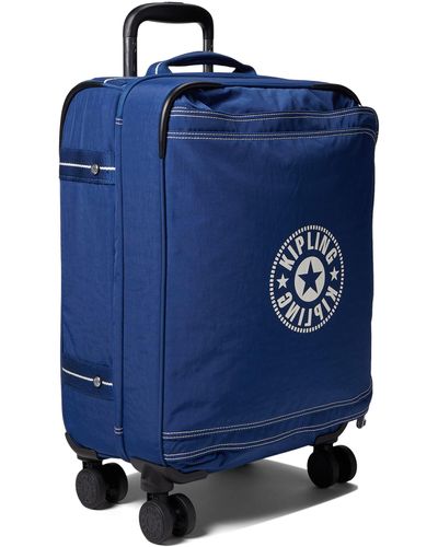 Kipling Spontaneous Small Rolling Luggage - Blue