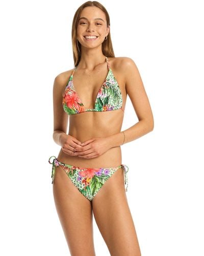 Sea Level Dolce Tie Side Pant - Green