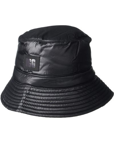 UGG All Weather Fabric Bucket Hat - Black