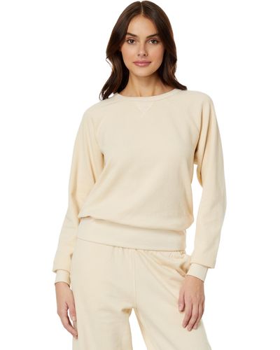 Pact Thermal Waffle Crew Neck - Natural