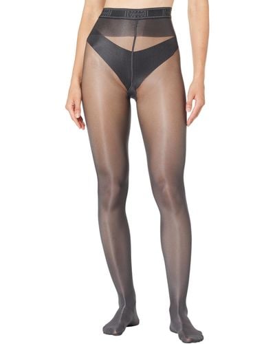 Wolford Neon 40 Denier Semi-Opaque Shiny Tights For Women Pantyhose  Semi-Sheer Hosiery Soft Waistband Comfort Everyday Wear
