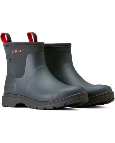Ariat Kelmarsh Shortie Rubber Boots - Gray