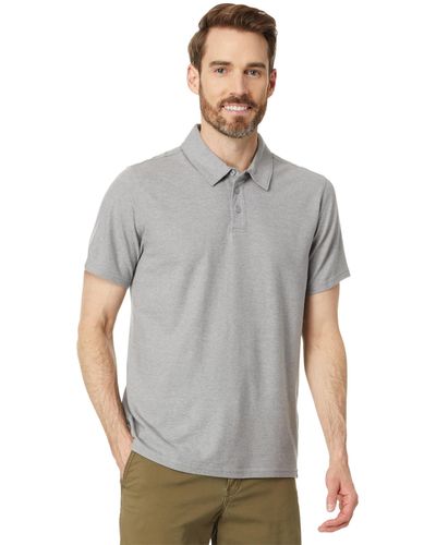 Smartwool Short Sleeve Polo - Gray