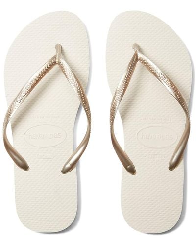 Havaianas Slim Flip Flop Sandal - Natural