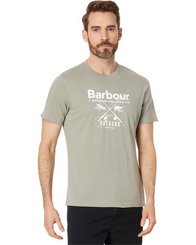 Barbour Fly Tee - Gray