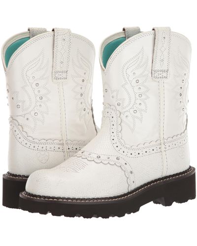 Ariat Gembaby Western Boot - White