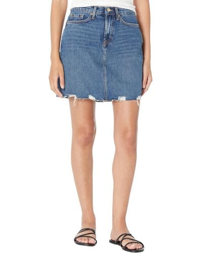7 For All Mankind Mia Skirt - Blue