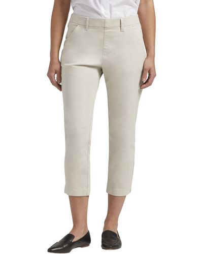 Jag Jeans Maddie Mid-rise Capris - Natural