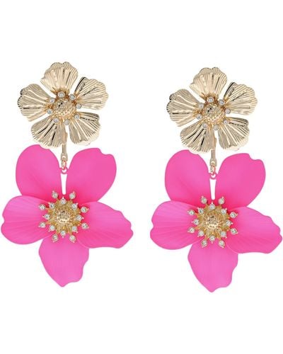 Lilly Pulitzer Blooms Of Paradise Earrings - Pink