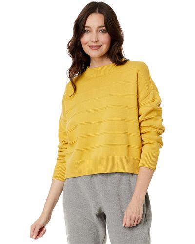 Toad&Co Bianca Ii Crew Sweater - Yellow
