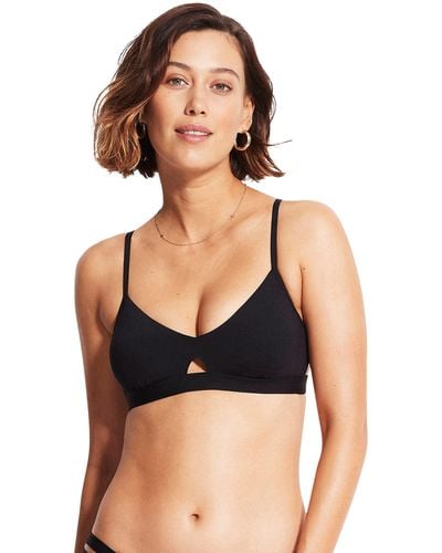 Seafolly Collective Multi Strap Hipster Pant - Black