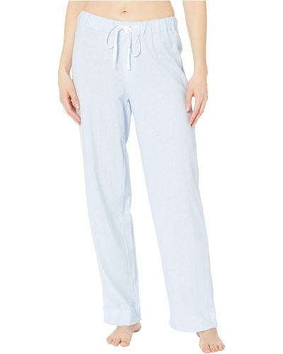Lauren by Ralph Lauren Cotton Polyester Jersey Separate Long Pants - Blue