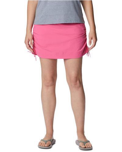 Columbia Anytime Casual Skort - Red