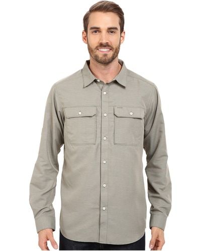 Mountain Hardwear Canyon L/s Shirt - Gray
