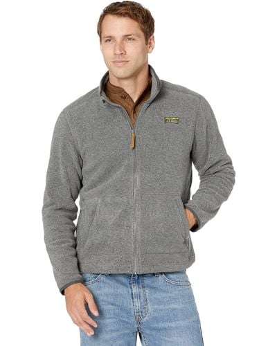 L.L. Bean Mountain Classic Fleece Jacket - Gray