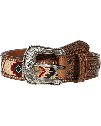 Ariat Aztec Embroidery Belt - Multicolor