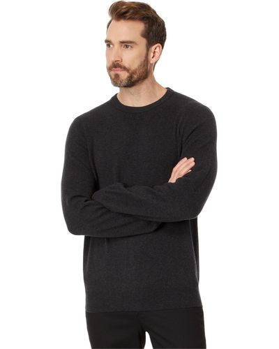 Faherty Jackson Crew Sweater - Black