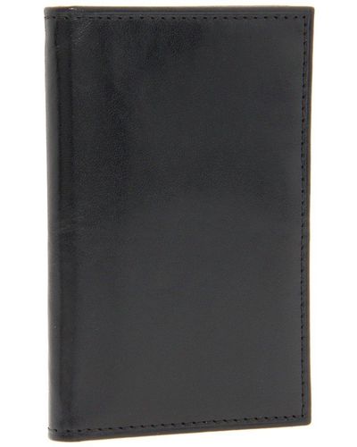 Bosca Old Leather Collection - 8 Pocket Credit Card Case - Black