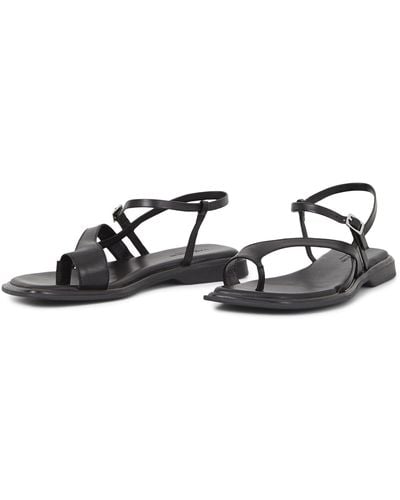 Vagabond Shoemakers Izzy Leather Toe-post Sandal - Black