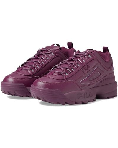 Fila Disruptor Ii Premium Fashion Sneaker - Purple