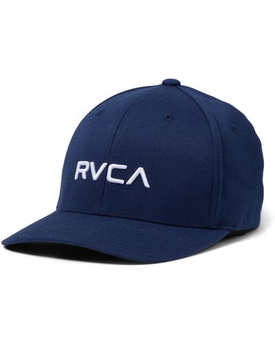 RVCA Flex Fit - Blue