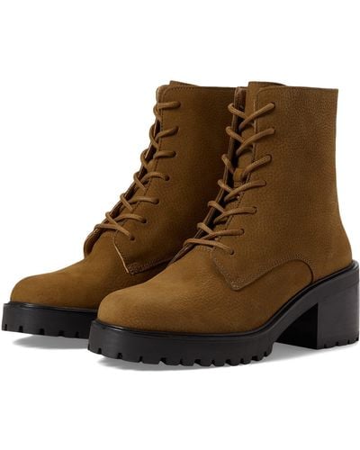 Madewell The Bradley Lace-up Lugsole Boot - Brown