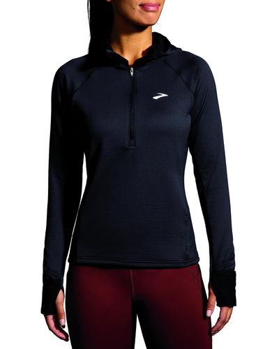 Brooks Notch Thermal Hoodie 2.0 - Blue