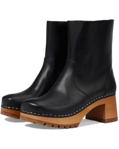 Swedish Hasbeens Plain Boot - Black