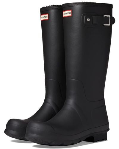 HUNTER Original Tall Insulated Boot - Black